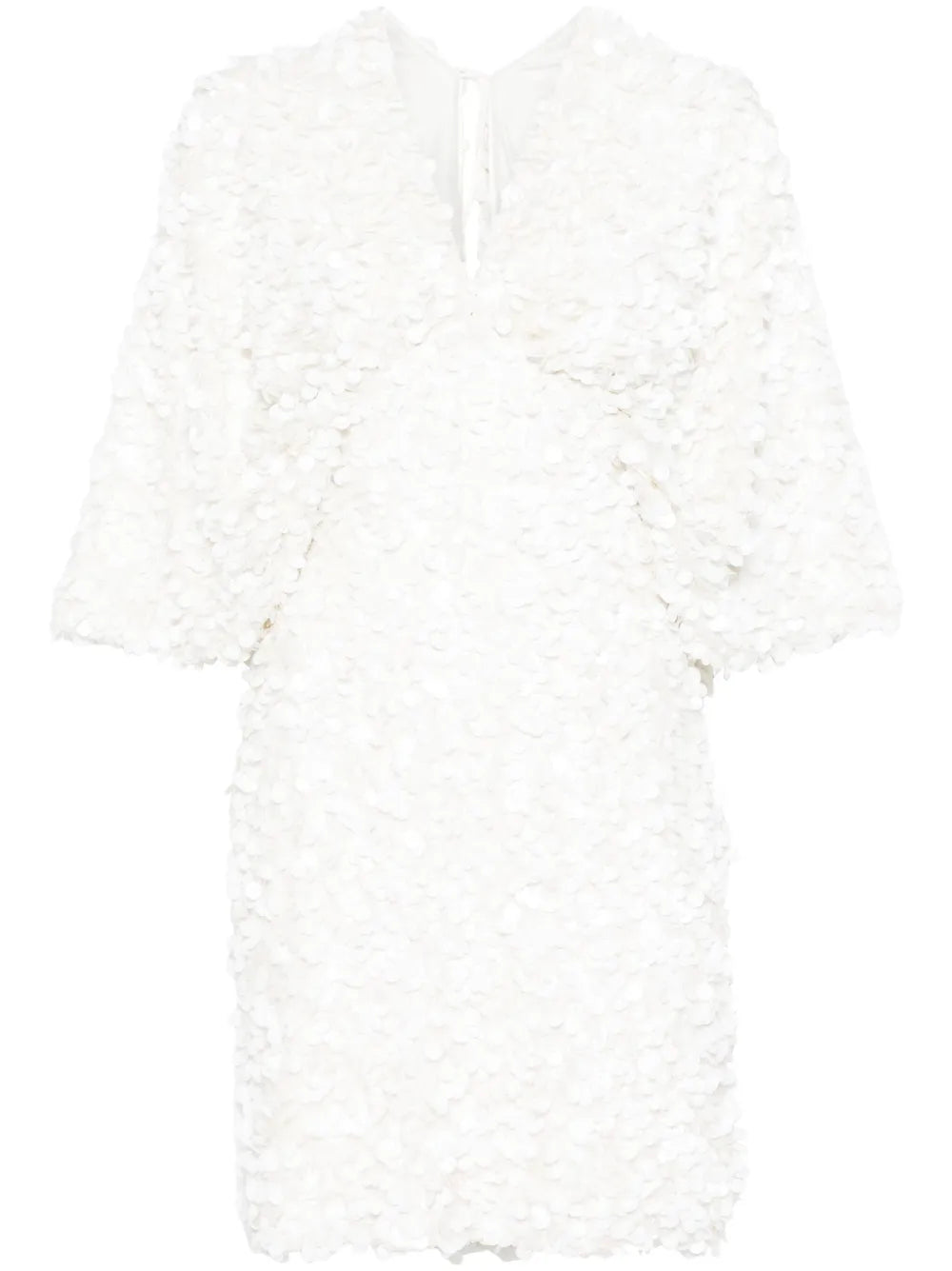 Wide Sleeve Mini Dress