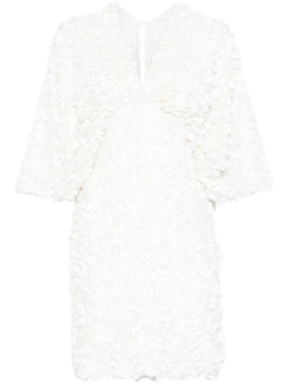 Wide Sleeve Mini Dress