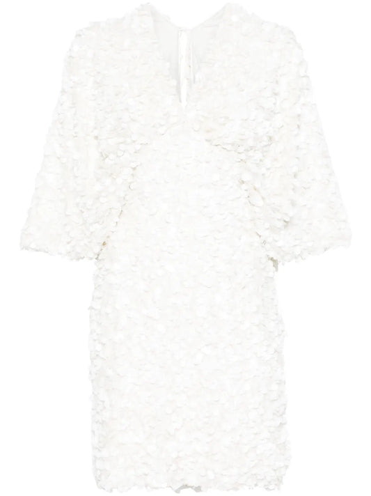 Wide Sleeve Mini Dress