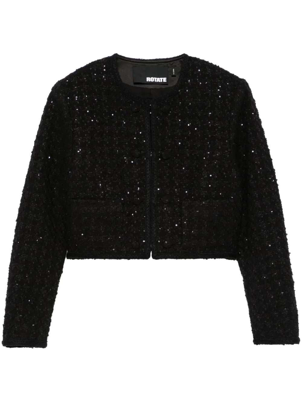 Bouclé Cropped Jacket