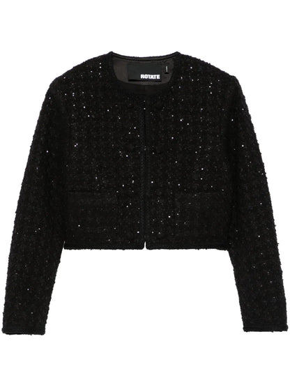 Bouclé Cropped Jacket