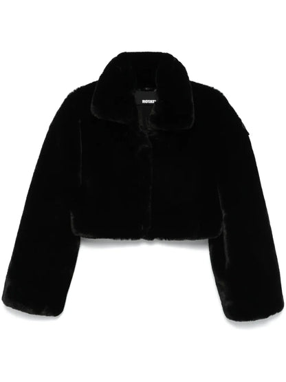 Faux-Fur Cropped Jacket