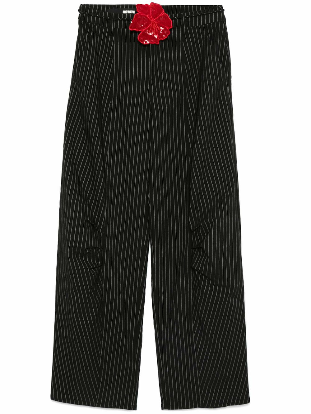 Pinstripe Cargo Trousers