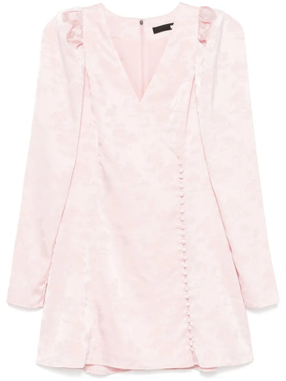 Puff Sleeve Mini Dress