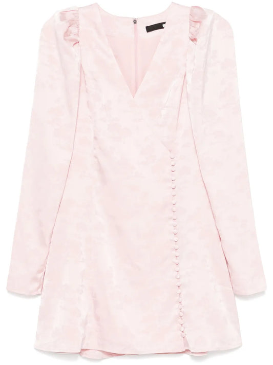 Puff Sleeve Mini Dress