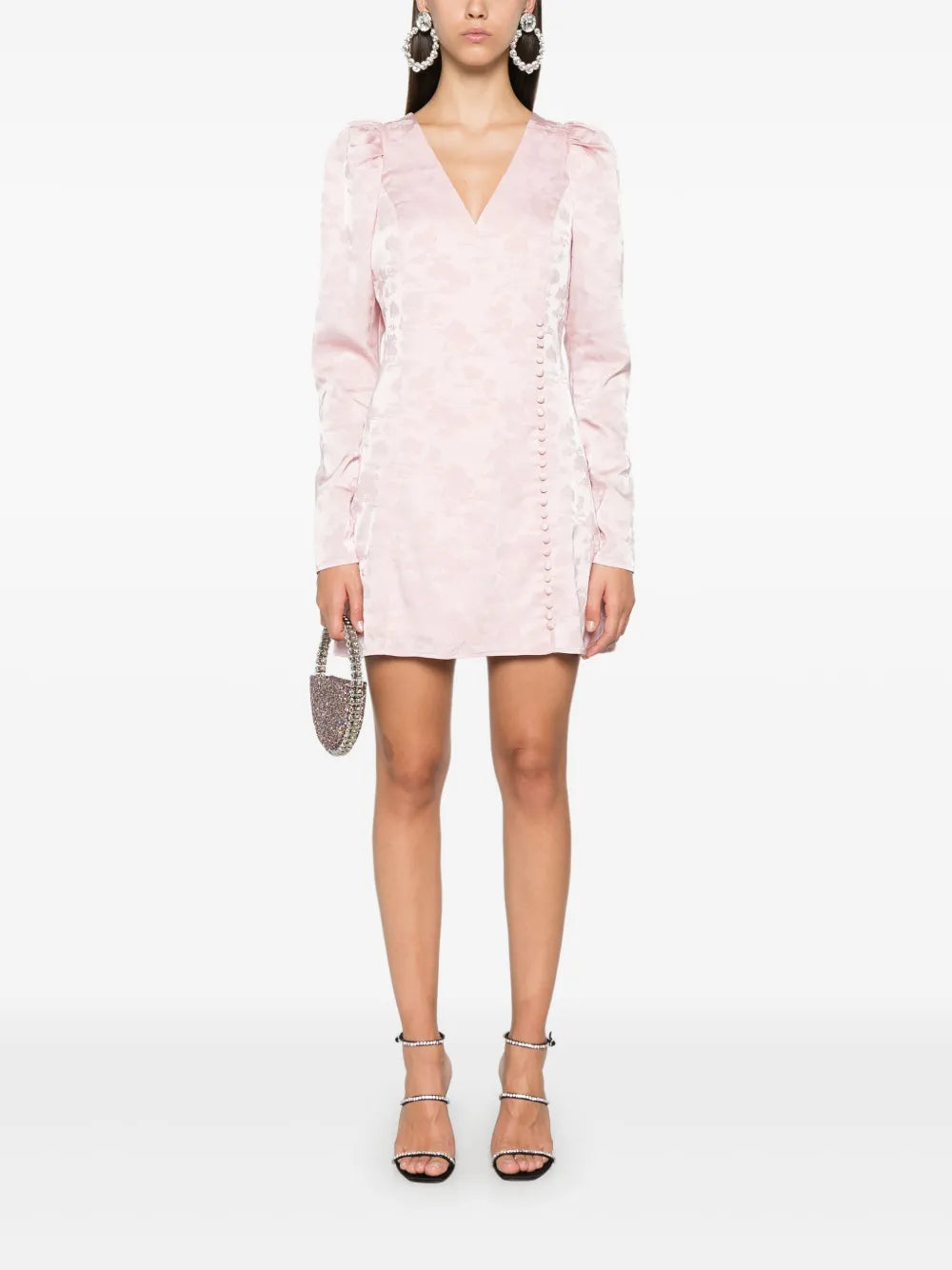 Puff Sleeve Mini Dress