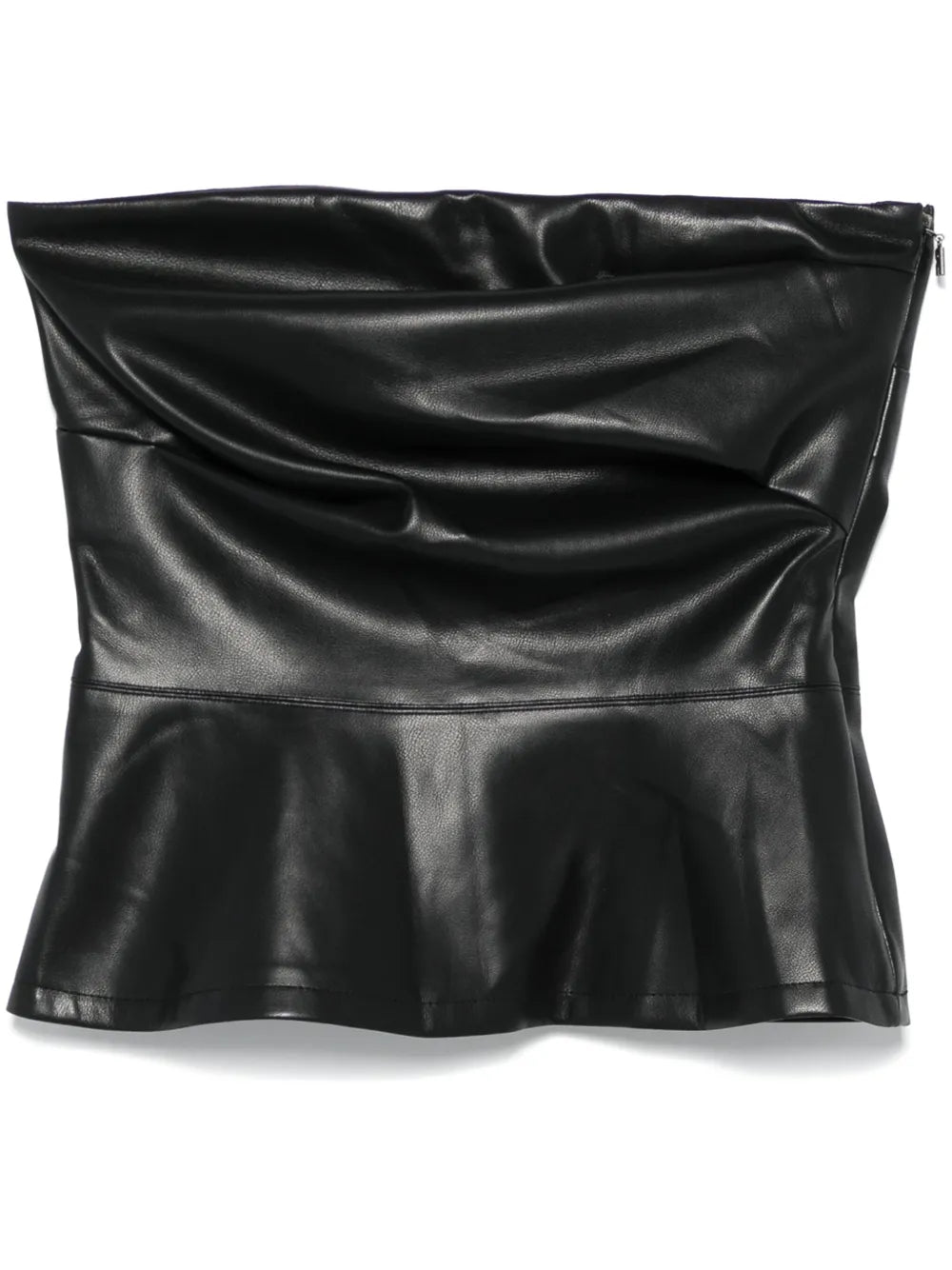 Draped Strapless Top