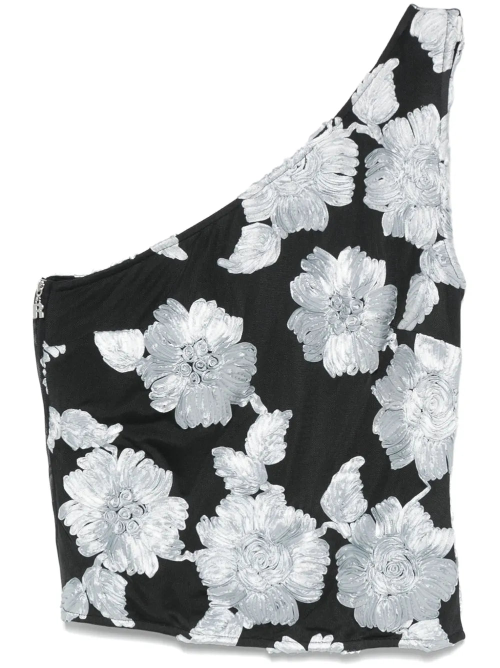 Flower Mesh Top
