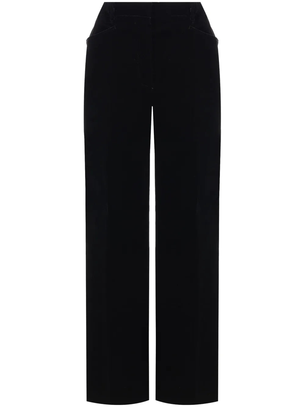 Velvet Bootcut Tailored Trousers