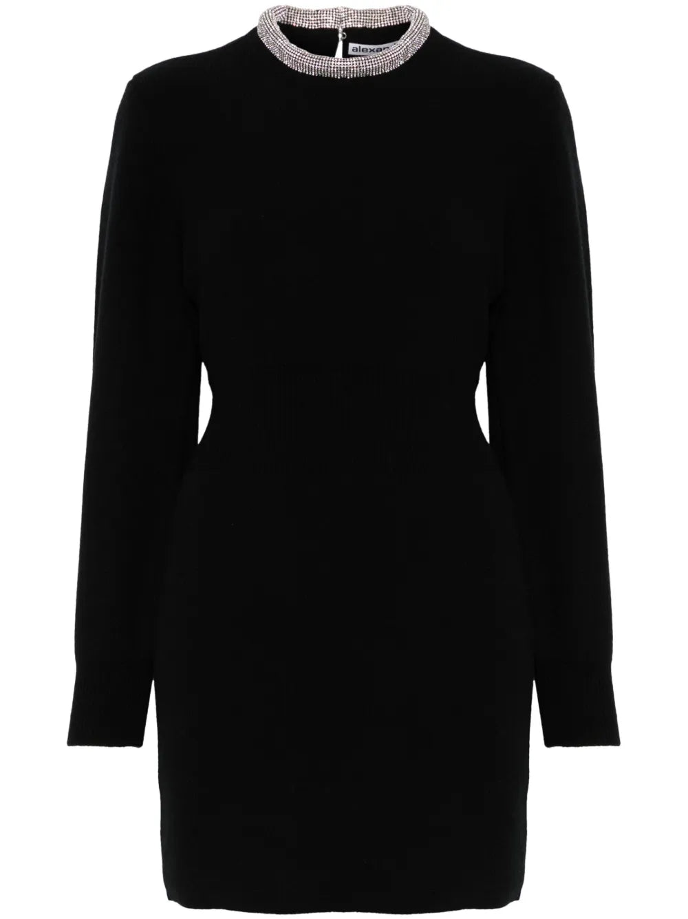 Crystal-Embellished Mini Dress