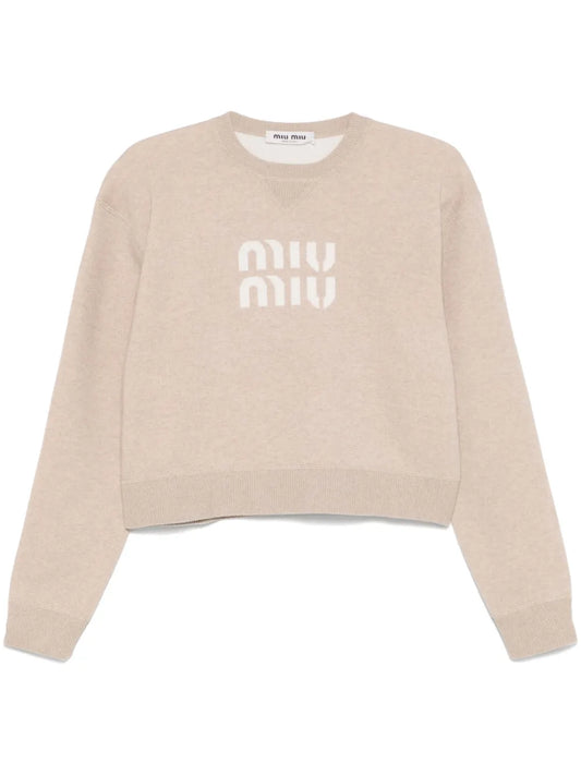 Logo-Intarsia Sweater