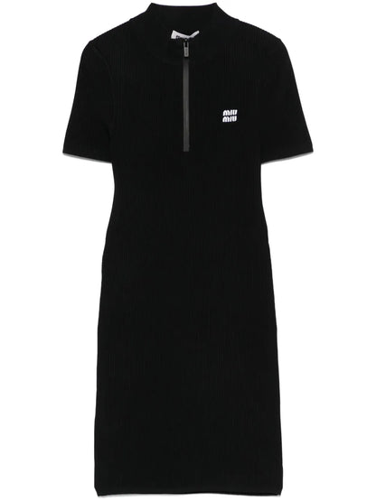 Ribbed Mini Dress