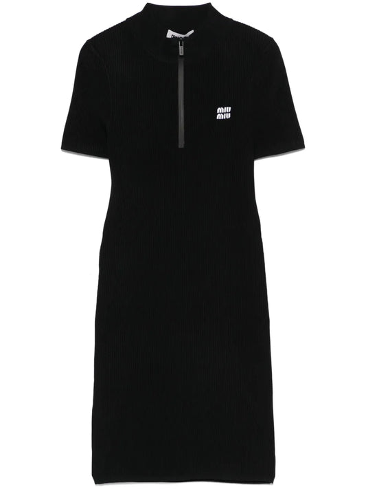 Ribbed Mini Dress