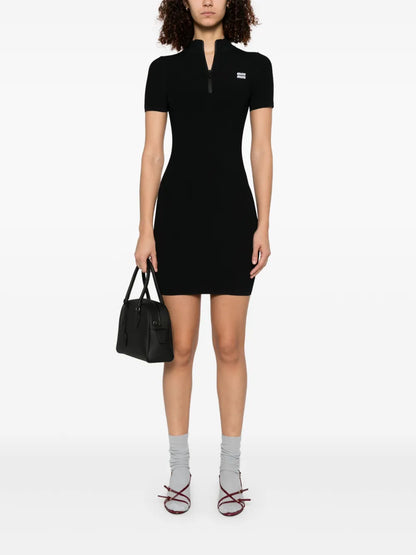 Ribbed Mini Dress