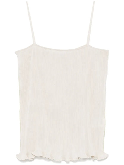 Plissé-Effect Top