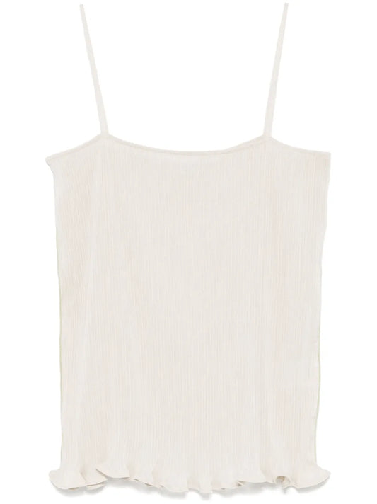 Plissé-Effect Top