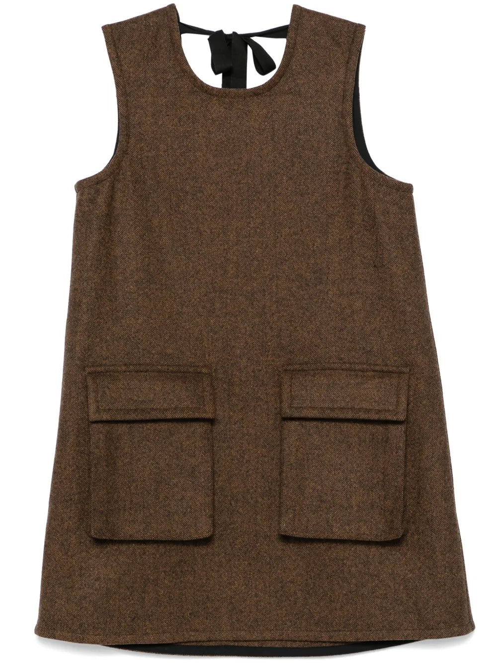 Herringbone Mini Dress