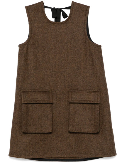 Herringbone Mini Dress