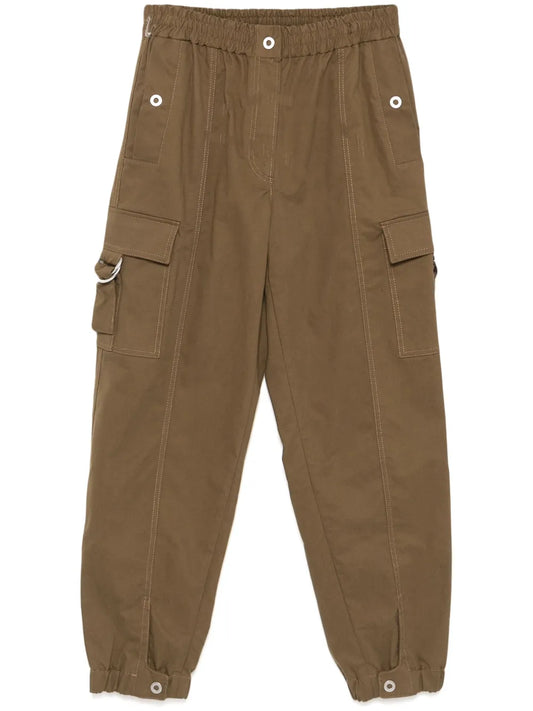 Decorative Button Detailing Trousers