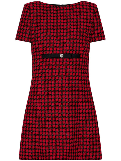 Medusa Tweed Mini Dress