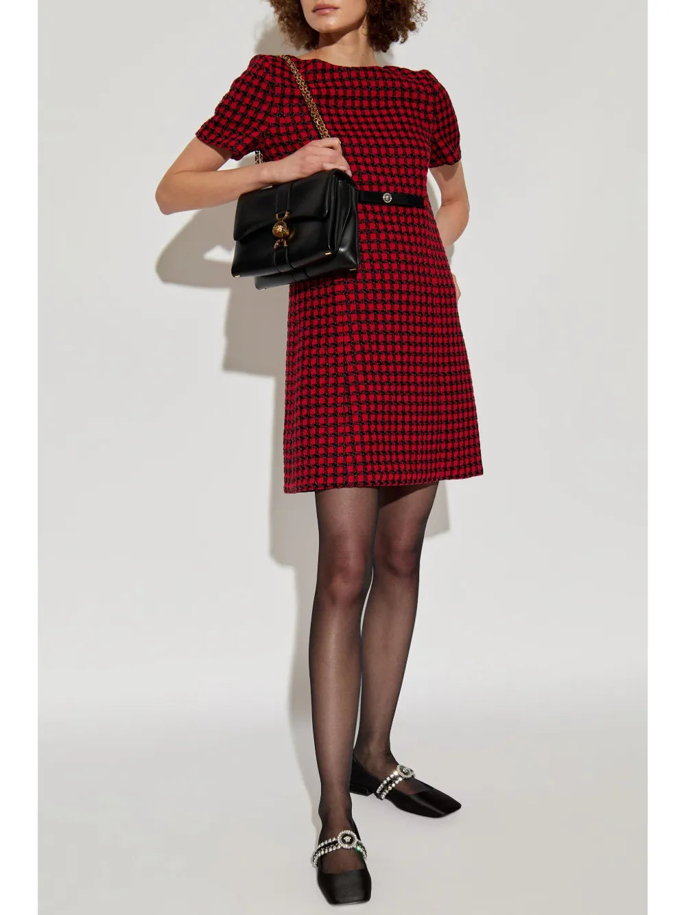 Medusa Tweed Mini Dress