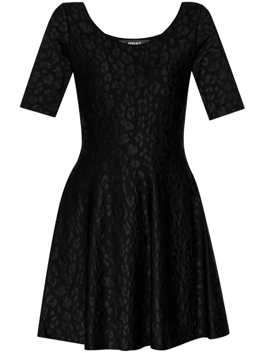 Medusa Jacquard Mini Dress
