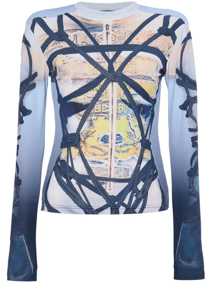 Geometric Print T-Shirt