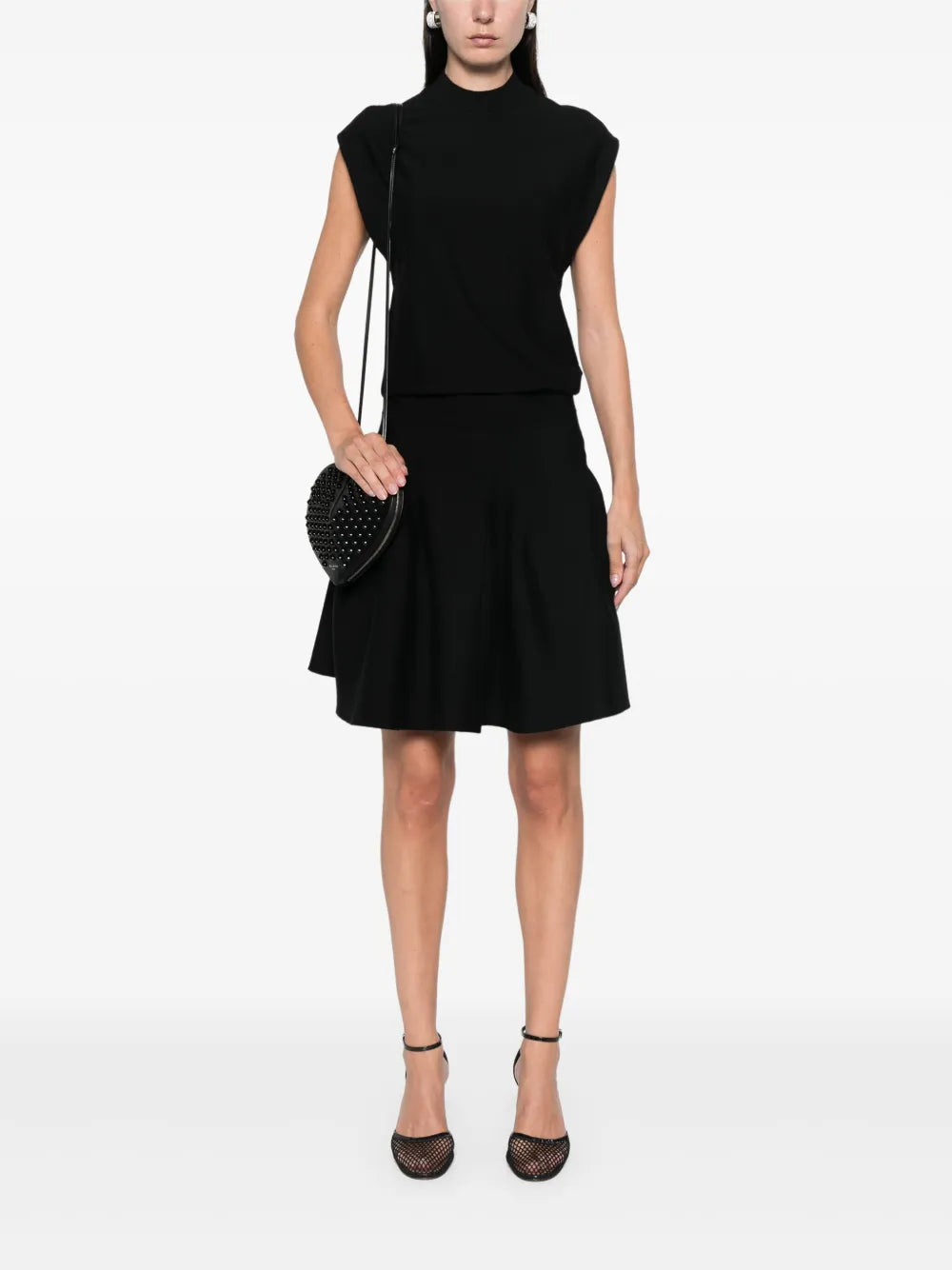 Godet Midi Dress