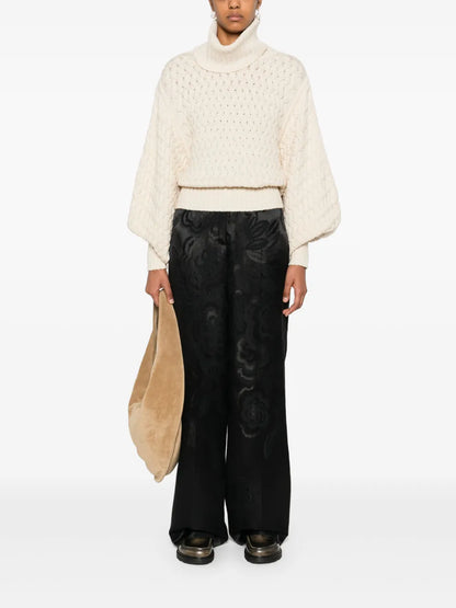 Jacquard Trousers