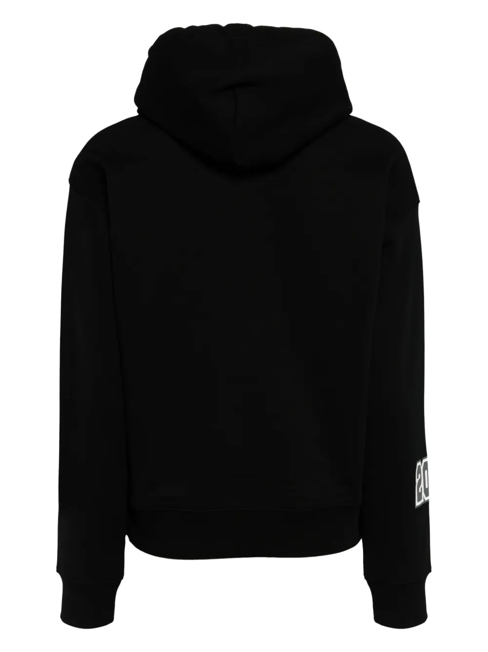 Logo-Print Long-Sleeved Hoodie