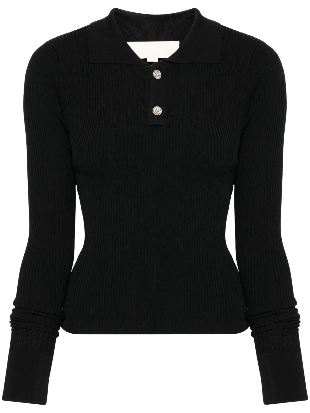 Long-Sleeved Knitted Top