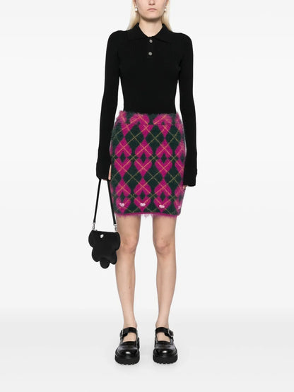 Long-Sleeved Knitted Top