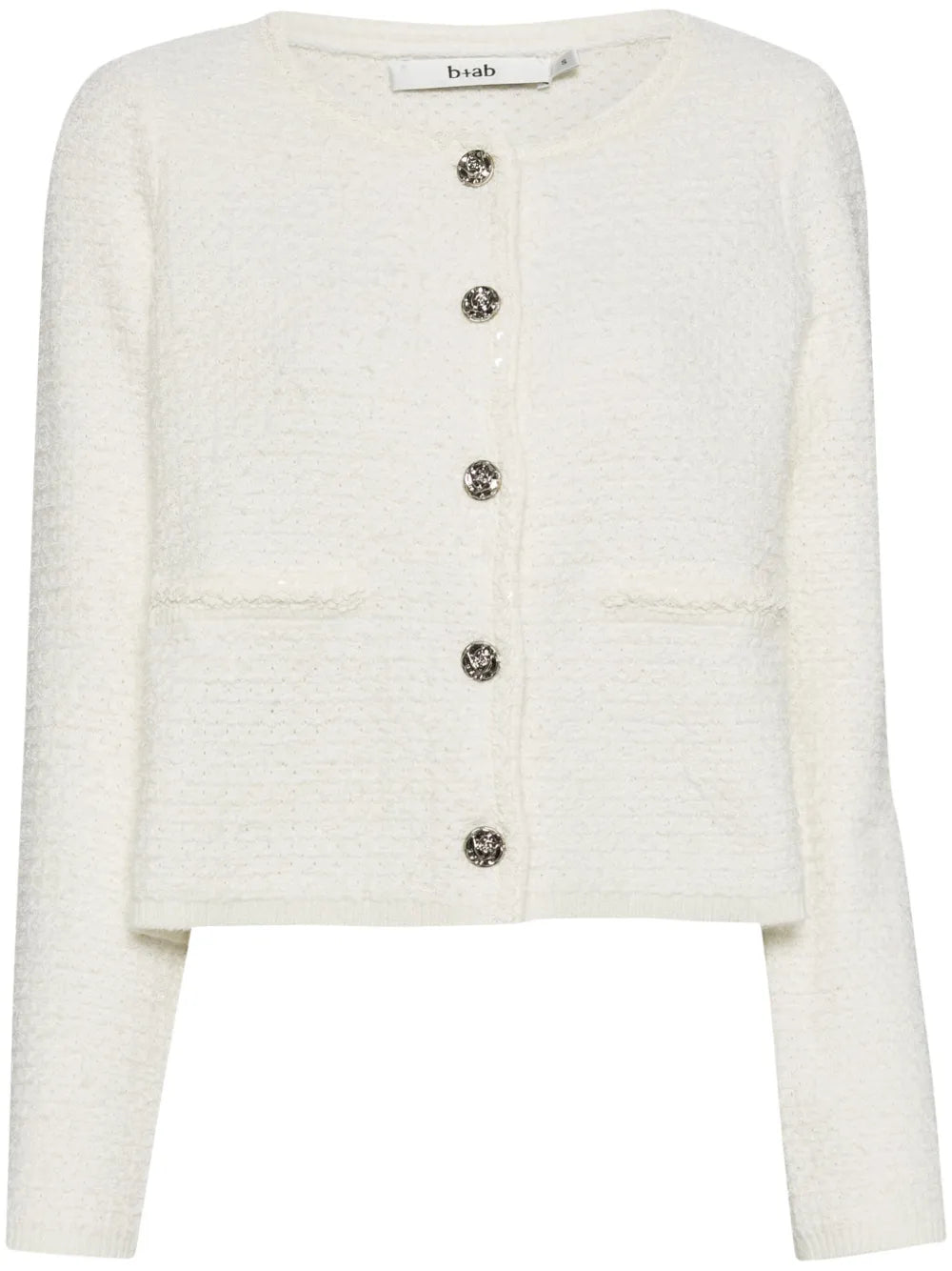 Fringed Button-Up Cardigan