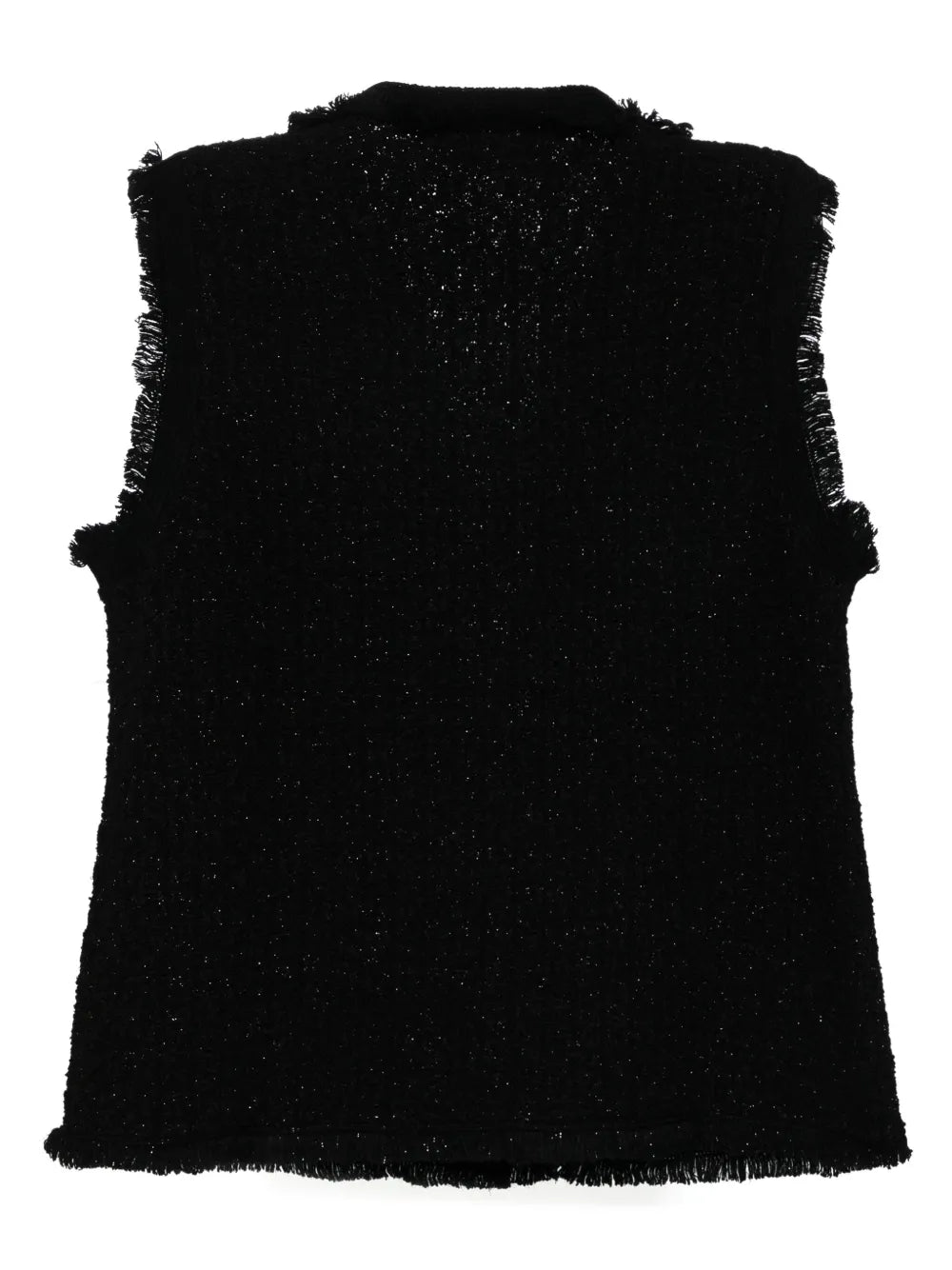Button-Up Vest Cardigan