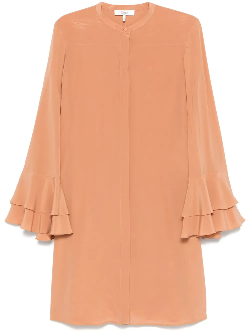 Silk Shirt Dress
