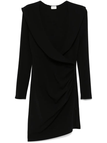 Wrap-Design Mini Dress