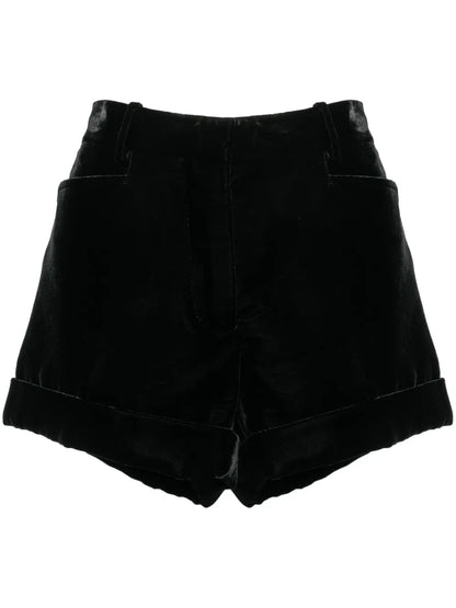 Crushed Velvet Shorts