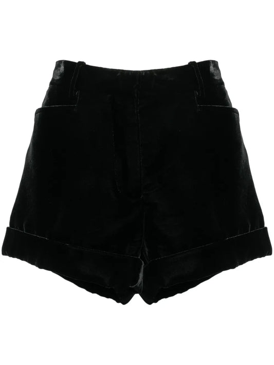 Crushed Velvet Shorts