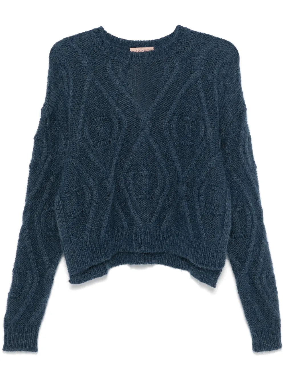Logo-Embossed Sweater