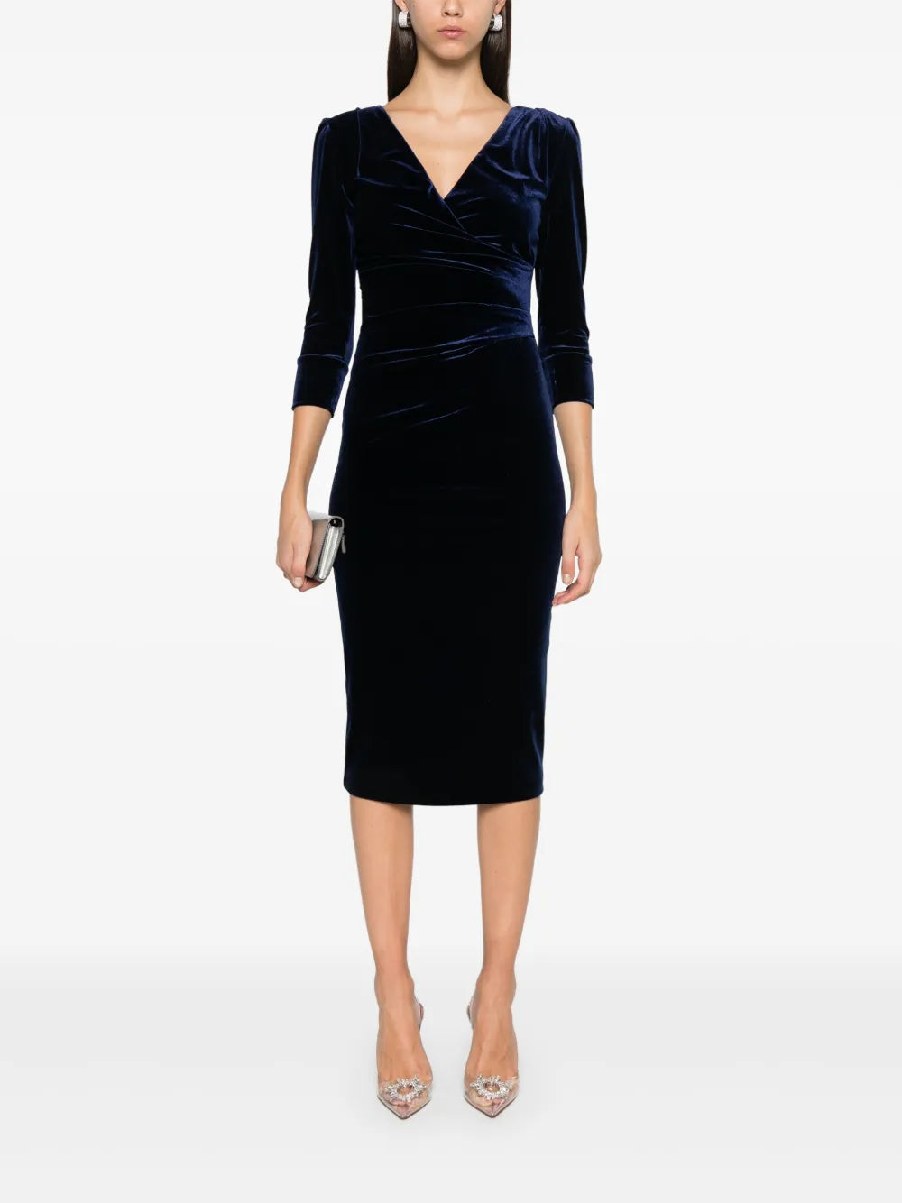 Velvet Midi Dress
