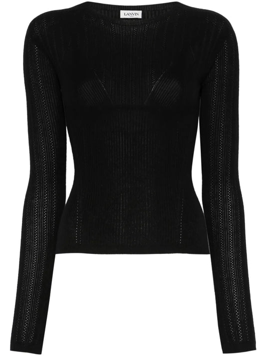 Ribbed-Knit Jumper