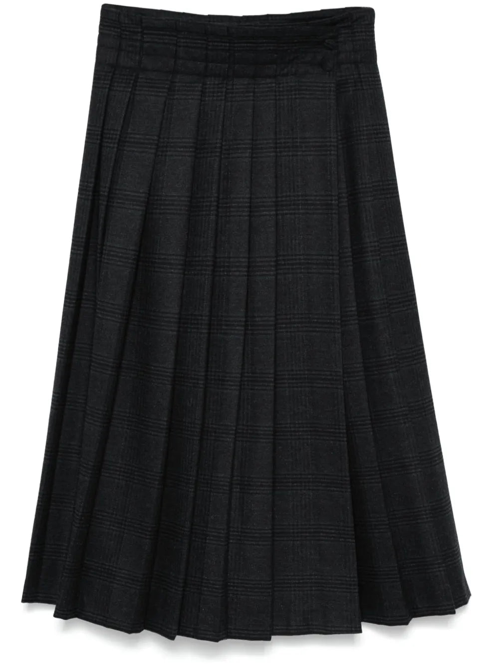 Pleated Midi Skirt