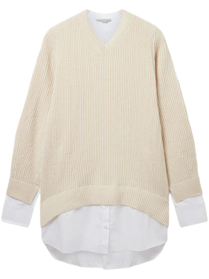Layered Cashmere Jumper