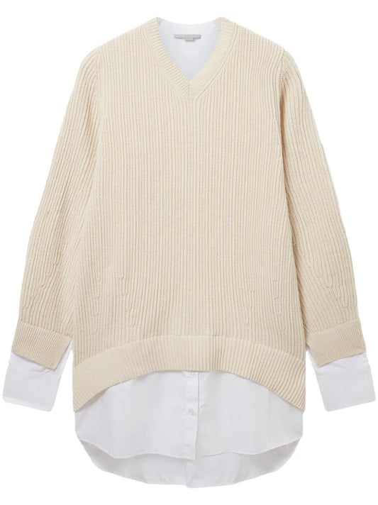 Layered Cashmere Jumper