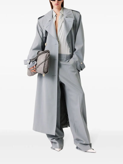 Low-Rise Straight-Leg Trousers