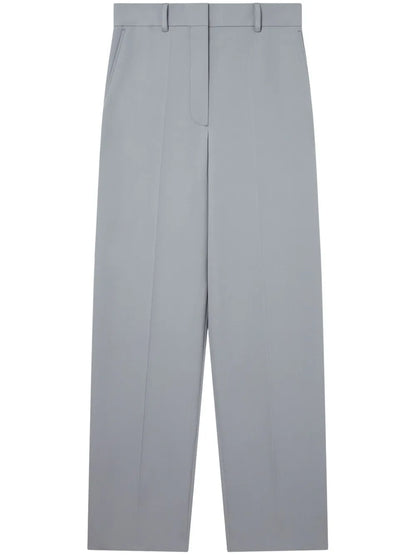Low-Rise Straight-Leg Trousers