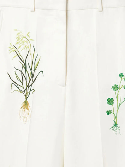Embroidered Trousers