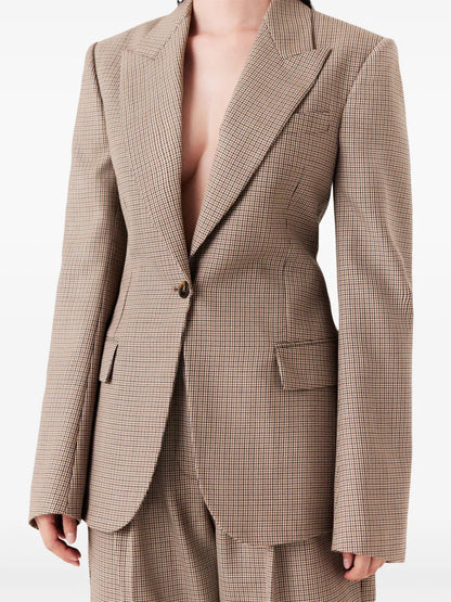 Checkered Blazer