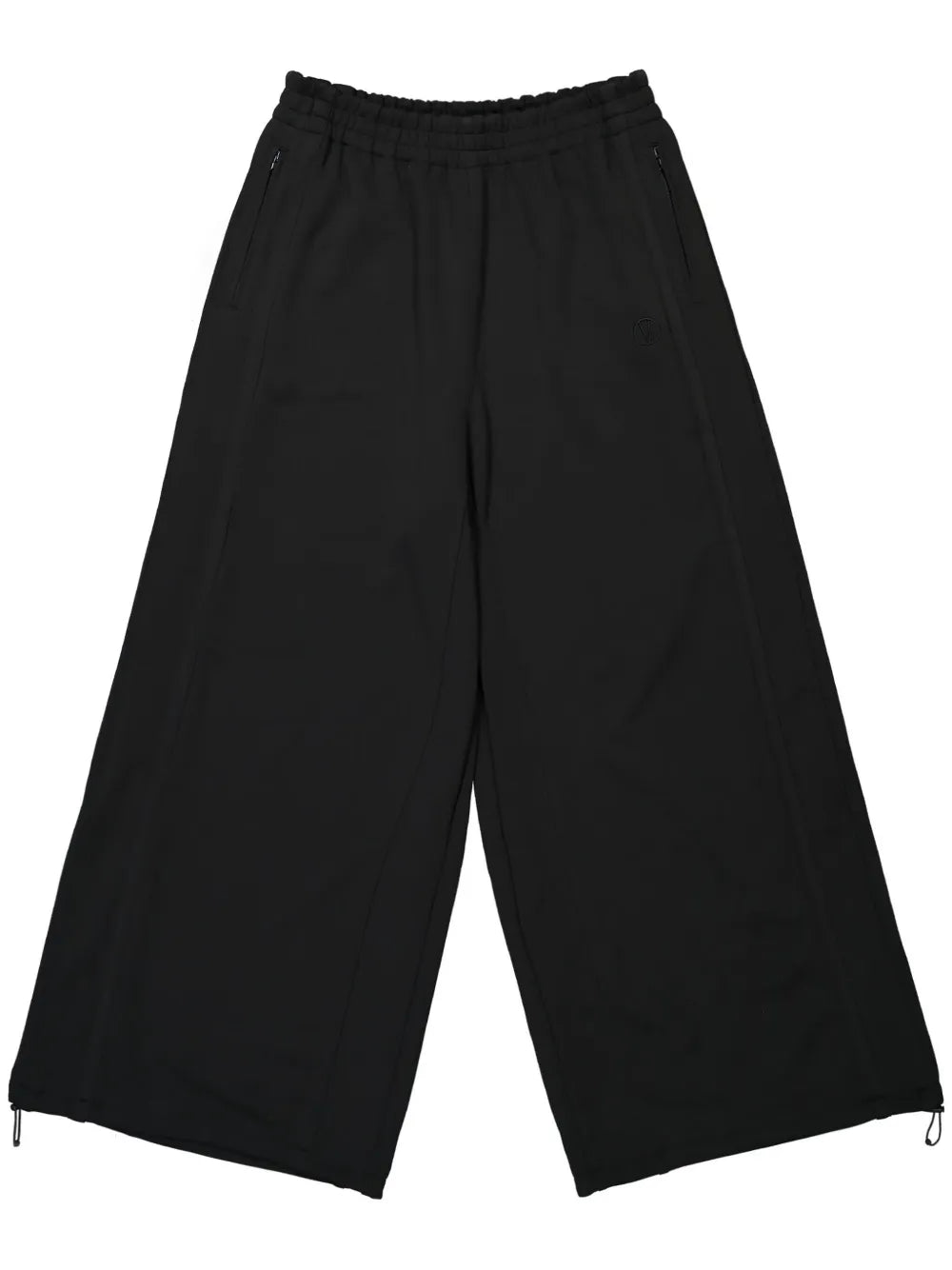 Wide-Leg Track Pants