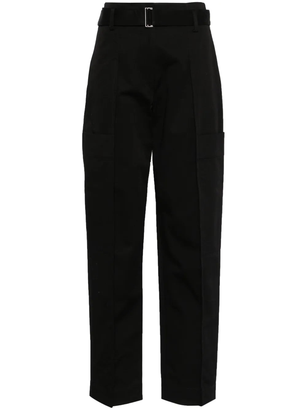 Cotton Belted Trousers